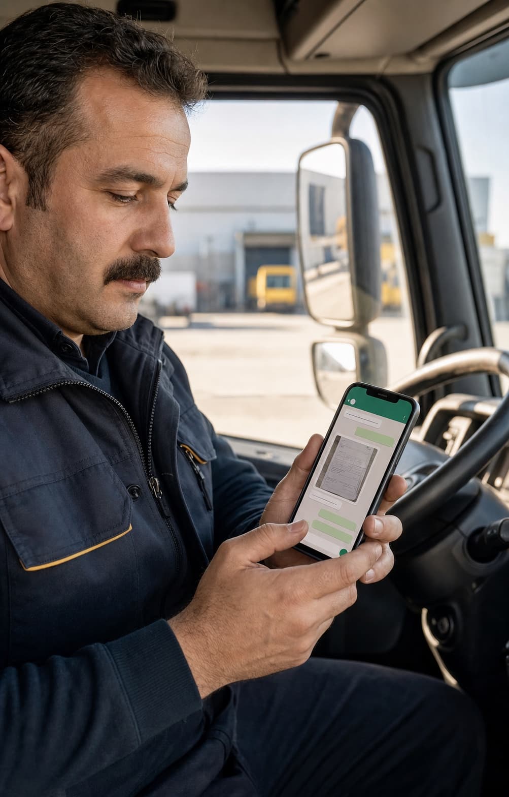 Aiten WhatsApp lojistik asistan arayüzü